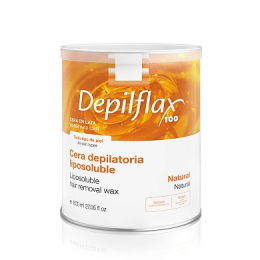 Тёплый воск в банке Depilflax 100, Натуральный , 800 мл