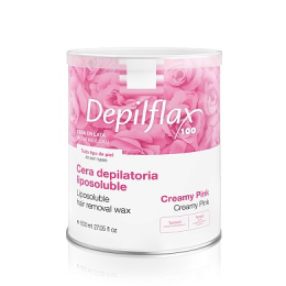 Тёплый воск в банке Depilflax 100, Розовый , 800 мл