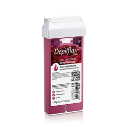 Тёплый воск в картридже Depilflax 100, вино, 110 г